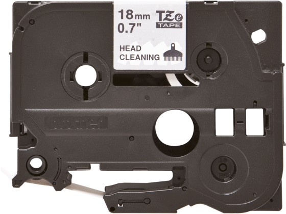 Brother TZe-CL4 - Rouleau (1,8 cm x 8 m) 1 cassette(s) bande nettoyante - pour Brother PT-D600, P-Touch PT-D400, D450, D800, E310, E550, P900, P950, P-Touch EDGE PT-P750