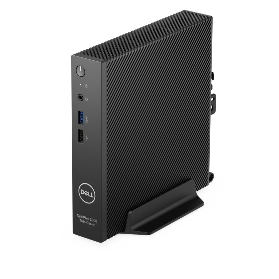 Dell OptiPlex 3000 Thin Client - Client léger - MBF 1 x Pentium Silver N6005 / jusqu'à 3.3 GHz - RAM 8 Go - flash - eMMC 64 Go - UHD Graphics - IEEE 802.11ax (Wi-Fi 6E), Gigabit Ethernet, Bluetooth - Dell ThinOS - moniteur : aucun - noir - BTS - avec 3 an