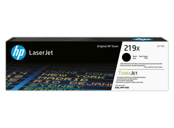 1 Toner laser HP 219X grande capacité noir
