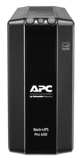 APC Back UPS Pro BR 650VA 6 Outlets AVR LCD Interface