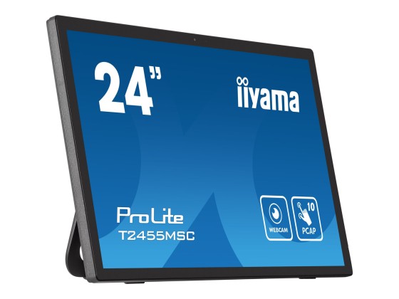 iiyama ProLite T2435MSC-B2 écran plat de PC 59,9 cm (23.6") 1920 x 1080 pixels Full HD LED Écran tactile Noir