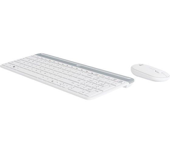 Logitech MK470 clavier Souris incluse Bureau RF sans fil AZERTY Français Blanc