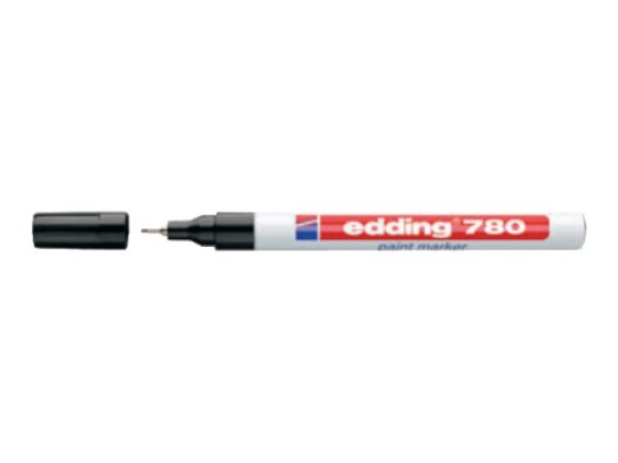 1 Marqueur peinture EDDING 780 - Pointe extra-fine - blanc