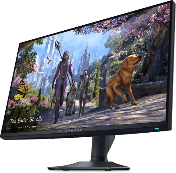Alienware 27 4K Dual-Resolution Gaming Monitor AW2725QF - Écran LED - jeux - 27" (26.95" visualisable) - 3840 x 2160 / 1920 x 1080 4K / Full HD (1080p) @ 165 Hz - IPS - 600 cd/m² - 1000:1 - DisplayHDR 600 - 0.5 ms - 2xHDMI, DisplayPort - avec Garantie de