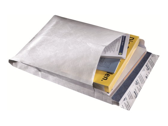 1 Pack de 20 Pochettes TYVEK blanc indéchirable 229x324 mm à soufflet 38 mm