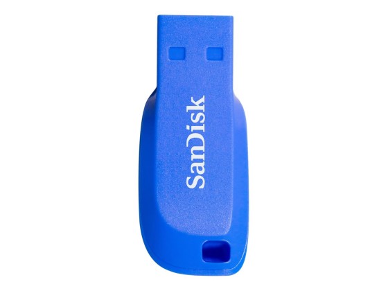 SanDisk Cruzer Blade - Clé USB - 32 Go - USB 2.0 - bleu électrique