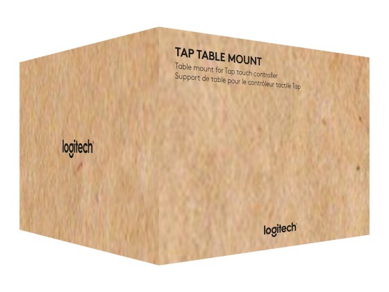 LOGITECH Tap Table Mount Video conferencing controller mounting kit for Room Solution Base Bundle Huddle Large Tap