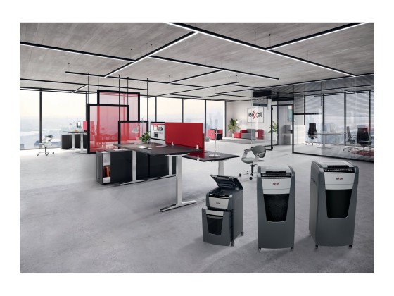 1 Destructeur Rexel Optimum Auto+ 750X -Coupe croisée