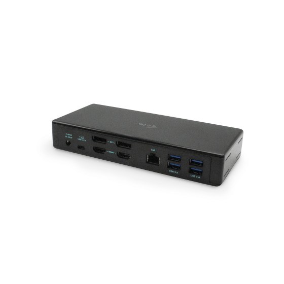 I-TEC USB-C Quattro Display Docking Station 2xDP 2xHDMI 1xGLAN 5xUSB 3.0 1xUSB-C-Data 1xAudio 1xMic 85W PD KL