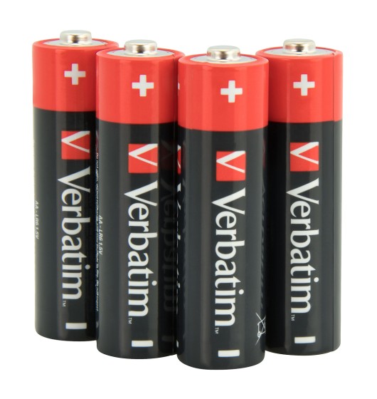 Verbatim - Batterie 4 x type AA - Alcaline