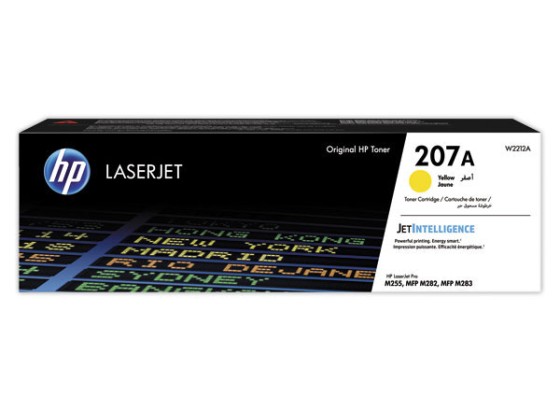 HP 207A - Jaune - originale - LaserJet - cartouche de toner (W2212A)