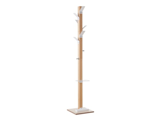 1 Portemanteau EASYCLOTH 6 patères blanc