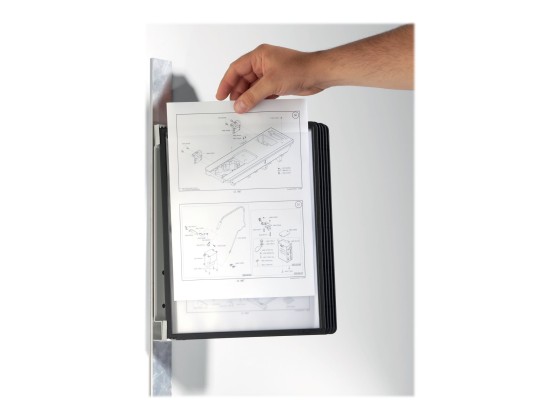1 kit mural magnétique Vario 5 pochettesDURABLE
