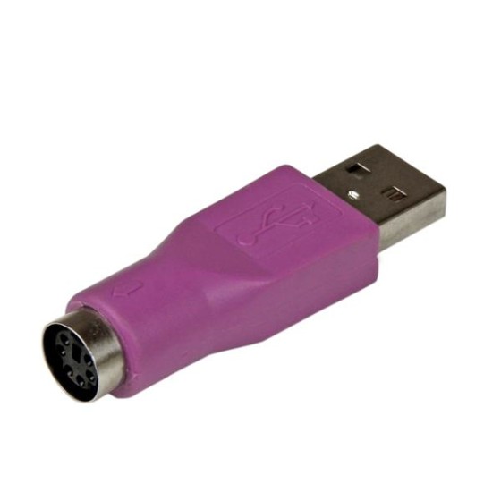 StarTech.com Adaptateur PS/2 vers USB  - Adaptateur de rechange pour clavier - PS2 (F) vers USB A (M) - Adaptateur de clavier - PS/2 (F) pour USB (M)