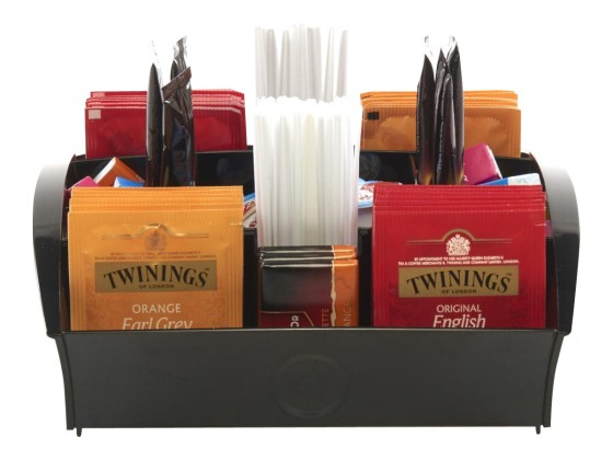 1 Plateau distributeur café thé - dimensions 205 x 216 x H 68 mm
