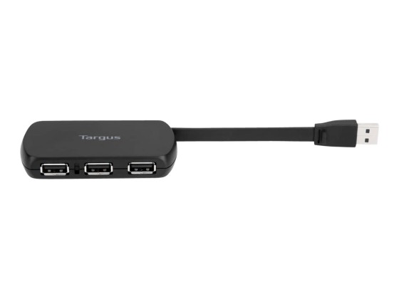 Targus ACH114EU interface hub USB 2.0 480 Mbit/s Black