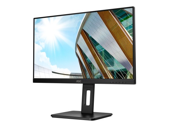 AOC Q24P2Q 23.8p 2560x1440 QHD IPS 250cd/m2 1000:1 4ms HDMI VGA DisplayPort haut-parleurs noir