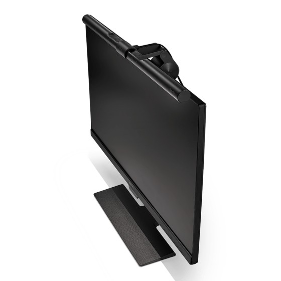 BenQ WiT Screenbar - Lampe de bureau - LED - système de fixation avec pince - 5 W - lumière blanche froide/douce - 2700-6500 K