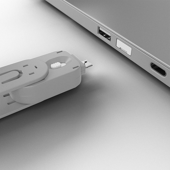 LINDY Clé pour bloqueur de port USB type A blanc