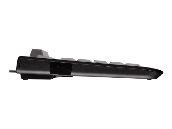 CHERRY KC 1000 keyboard with card reader integrated smart black USB (FR)