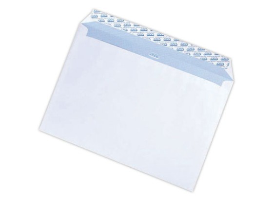 1 Boite de 250 Enveloppes bande siliconée blanches 229x324 mm, 100g