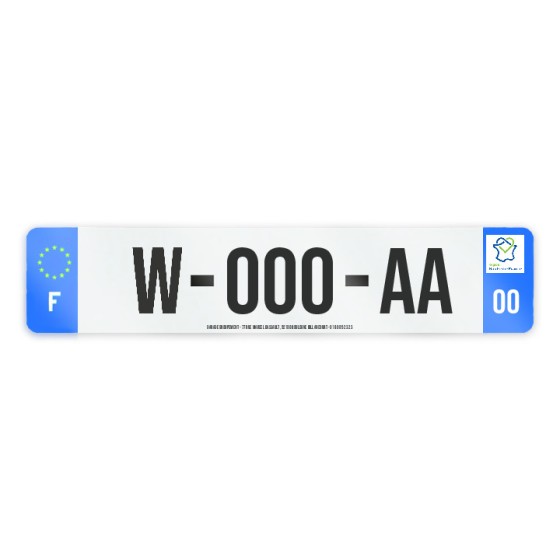 PLAQUE W GARAGE A PERSONNALISER