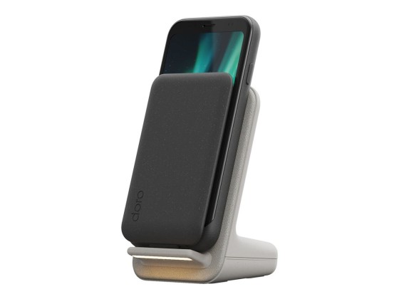 DORO Aurora A20 - 4G smartphone - double SIM - RAM 4 Go / Mémoire interne 64 Go - microSD slot - Écran LCD - 4.5" - 1280 x 720 pixels (60 Hz) - rear camera 13 MP - front camera 5 MP