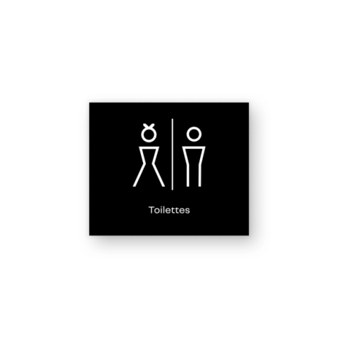 PLAQUES DE PORTES COMMODITÉS