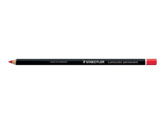1 Boite de 12 Crayons marqueurs permanents Glasochrom STAEDTLER - Blanc