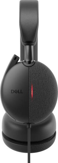 Dell Pro Wired ANC Headset WH5024 - Micro-casque - sur-oreille - filaire - Suppresseur de bruit actif - USB-C - Certifié pour Microsoft Teams, certifié Zoom