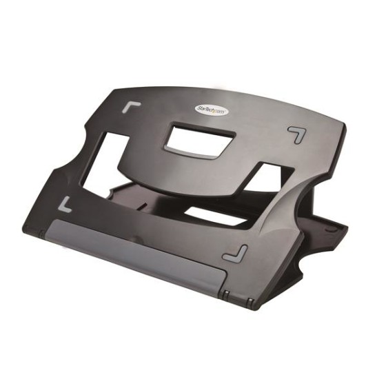 StarTech.com Support ajustable pour ordinateur portable - Rehausseur de PC portable ergonomique - Socle de notebook / tablette - bureau - 9" - 13" - Conformité TAA