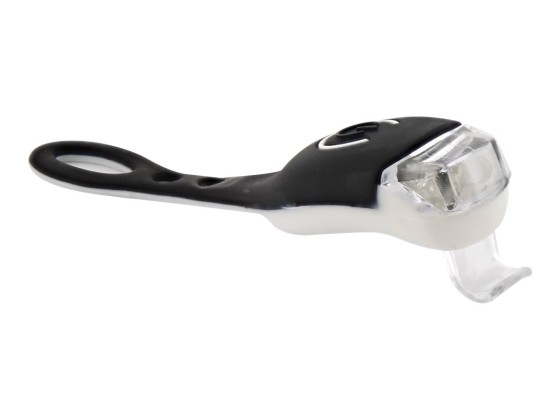 1 Eclairage avant à LED blanche pour vélo/trottinette