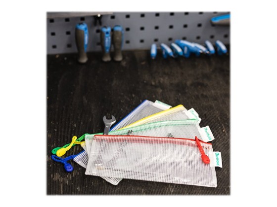 1 Sachet de 8 Pochettes souples armées ZIP - TARIFOLD -Chéquier