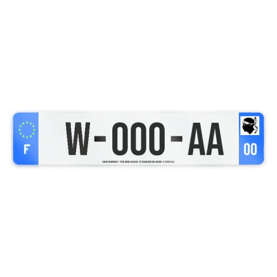PLAQUE W GARAGE A PERSONNALISER