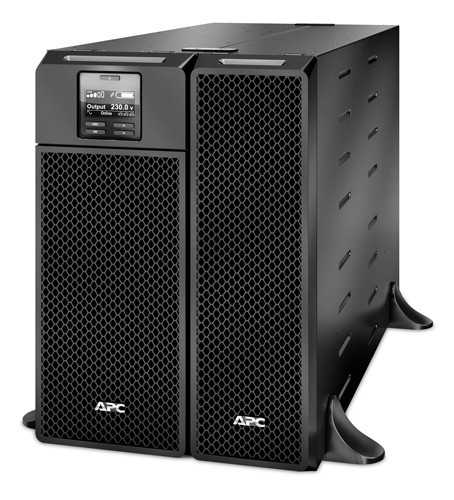 APC Smart-UPS SRT 6000VA Tower 230V RJ45 SmartSlot USB 2.5min Runtime 6000W