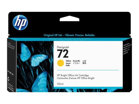1 HP 72 cartouche d'encre jaune C9373A