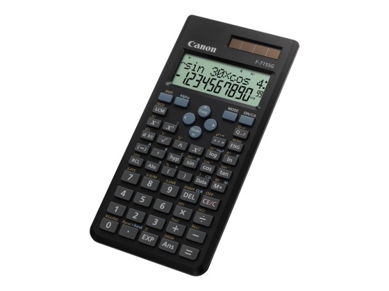 1 Calculatrice Scientifique Canon F715 SG Noir