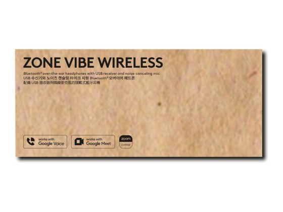 LOGITECH Zone Vibe Wireless Headset full size Bluetooth wireless USB-C via Bluetooth adapter graphite Certified for Microsoft Teams