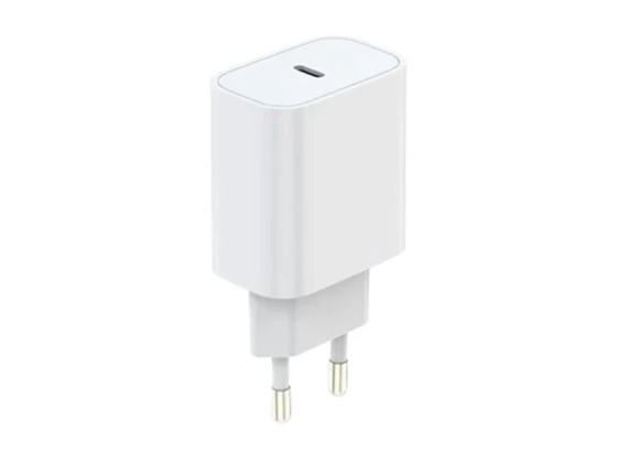 MW - Adaptateur secteur - 20 Watt - 3 A - PD (24 pin USB-C) - blanc