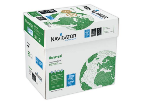 1 Carton de 2500 feuilles papier NAVIGATOR (FastPack) A4 80G