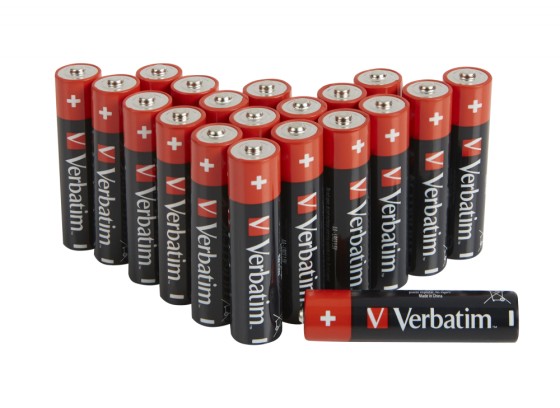 Verbatim - Batterie 20 x AA / LR06 - Alcaline