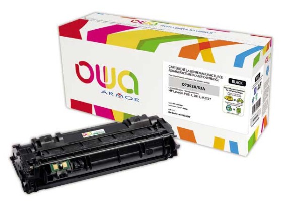 1 Toner ARMOR noir compatible HP Q7553A