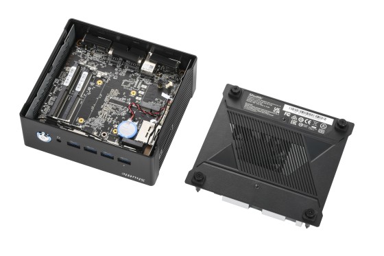 Shuttle XPC nano NA10H7 - Barebone - mini PC 1 x Ryzen 7 8845HS / jusqu'à 5.1 GHz - RAM 0 Go - Radeon 780M - Gigabit Ethernet