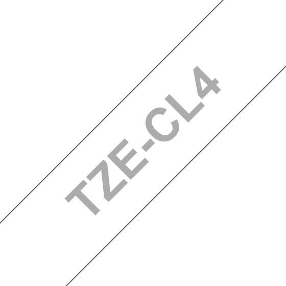 Brother TZe-CL4 - Rouleau (1,8 cm x 8 m) 1 cassette(s) bande nettoyante - pour Brother PT-D600, P-Touch PT-D400, D450, D800, E310, E550, P900, P950, P-Touch EDGE PT-P750