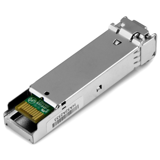 StarTech.com Paquet de 10 modules de transceiver SFP à fibre optique Gigabit - Compatible HP J4858C - Multimode LC avec DDM - 550 m - Module transmetteur SFP (mini-GBIC) (équivalent à : HP J4858C) - 1GbE - 1000Base-SX - LC multi-mode - jusqu'à 550 m - 850