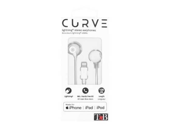 1 Écouteurs semi intra-auriculaires Lightning