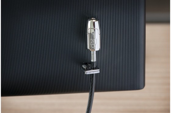 Kensington Desktop and Peripherals Standard Keyed Locking Kit 2.0 - Câble de sécurité - 2.4 m