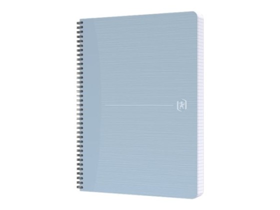 1 Cahier recyclé à spirales 180 pages 90gr A4 5x5.
