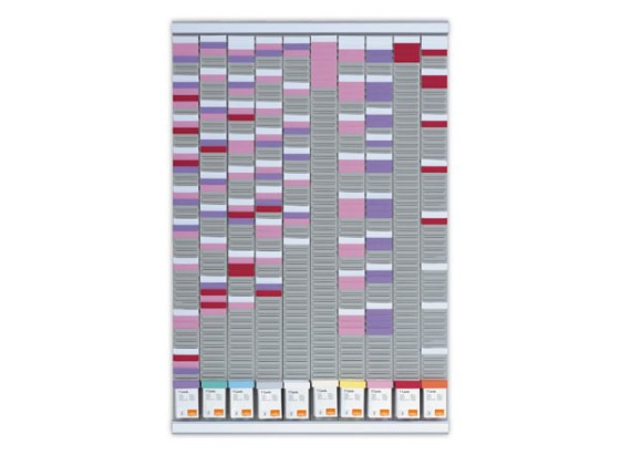 Nobo Kit planning polyvalent 10 colonnes 54 fentes