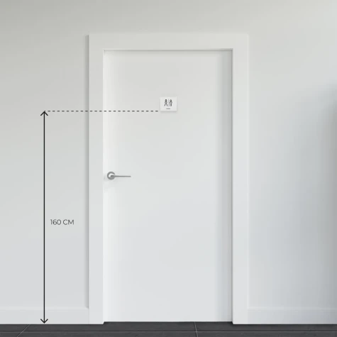 PLAQUES DE PORTES COMMODITÉS